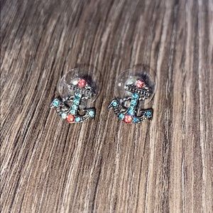 ⚓️Betsey Johnson Anchor earrings⚓️